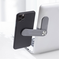 Notebook & Phone Holder Stand – Dual Slot Desk Organiser for Laptop, Tablet & Smartphone