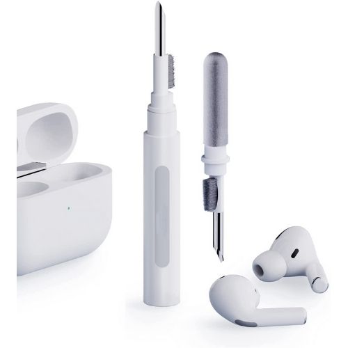 3-in-1 Earbuds Cleaning Pen – Pen Tip, Microfiber Brush & Charging Case Brush | AirPods & TWS