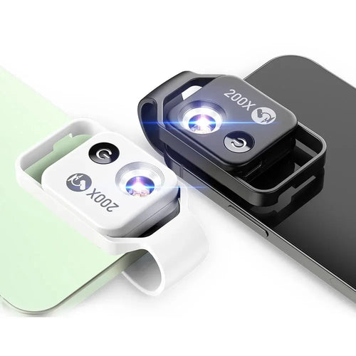 200X Pocket Microscope Lens for Phones