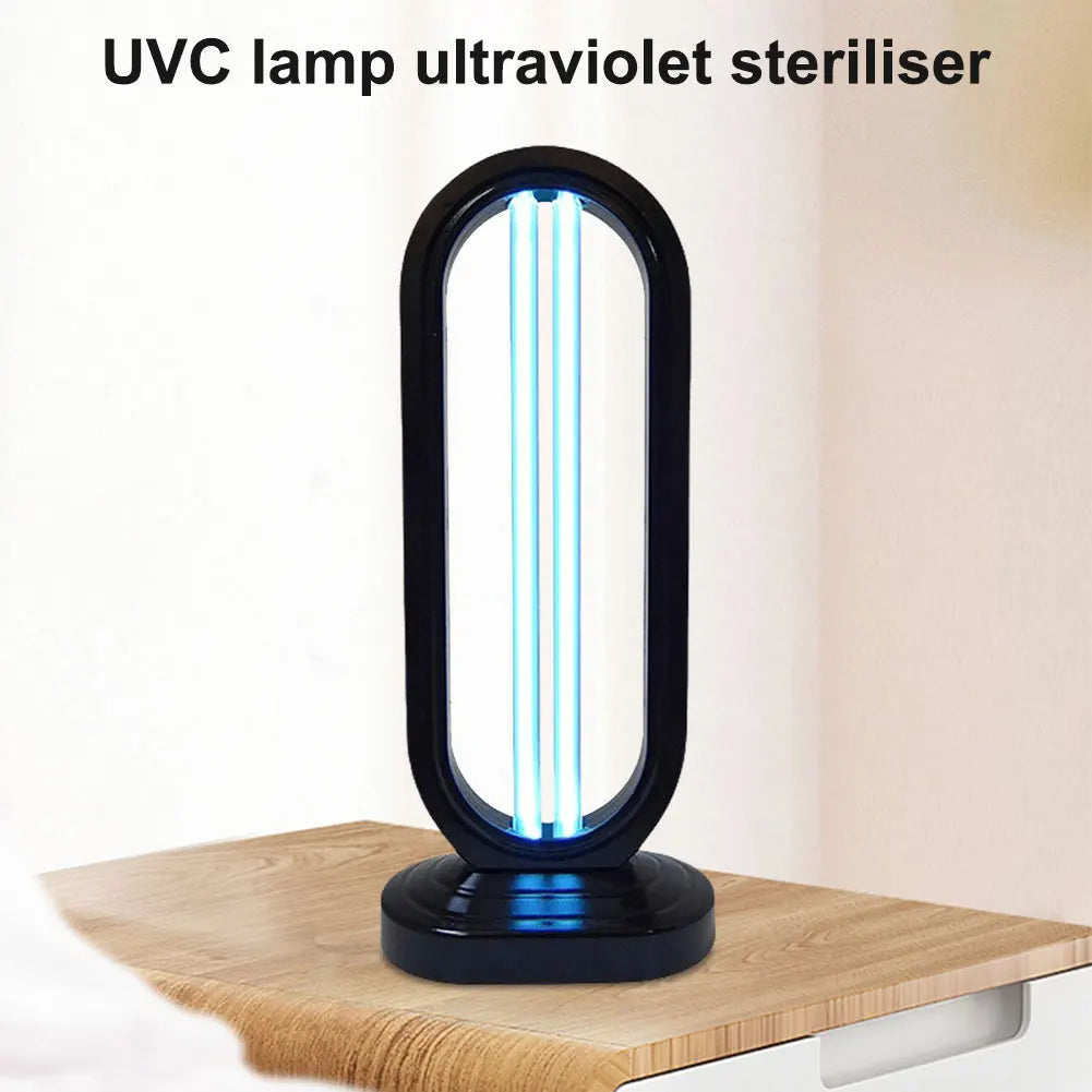 UVC Light Sanitizer Lamp with Remote Control – 38W, 3 Timer Settings, Covers 40m²