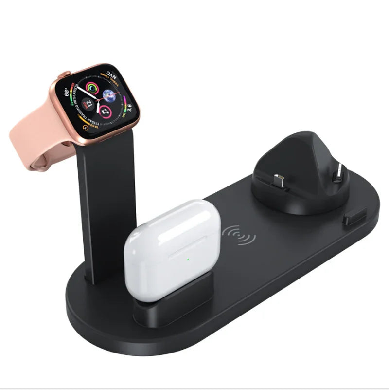 All-in-One 3-in-1 Wireless Charger for Your Devices - Fast, Convenient, and Stylish