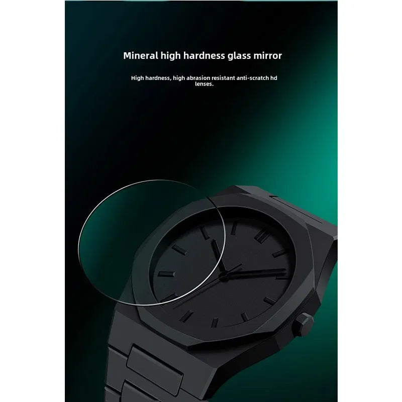 Minimalistic Arabic Numerals Watch