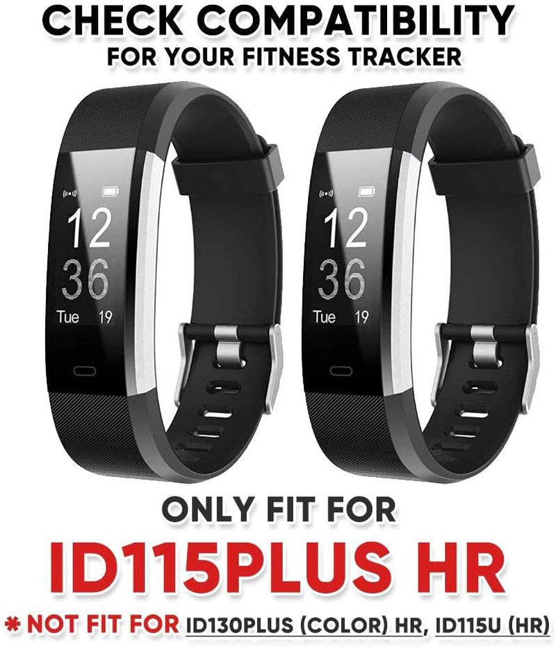 Id130Plus HR Bands Replacement for Veryfitpro Id130Plus Series Fitness Tracker