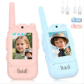 Kids Video Walkie Talkies – Video Call, 400m Range, Voice Changer, Rechargeable | Ages 3+