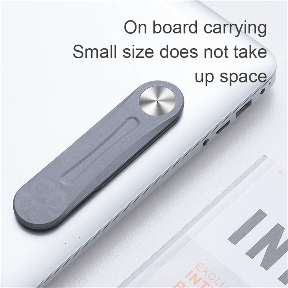 Notebook & Phone Holder Stand – Dual Slot Desk Organiser for Laptop, Tablet & Smartphone