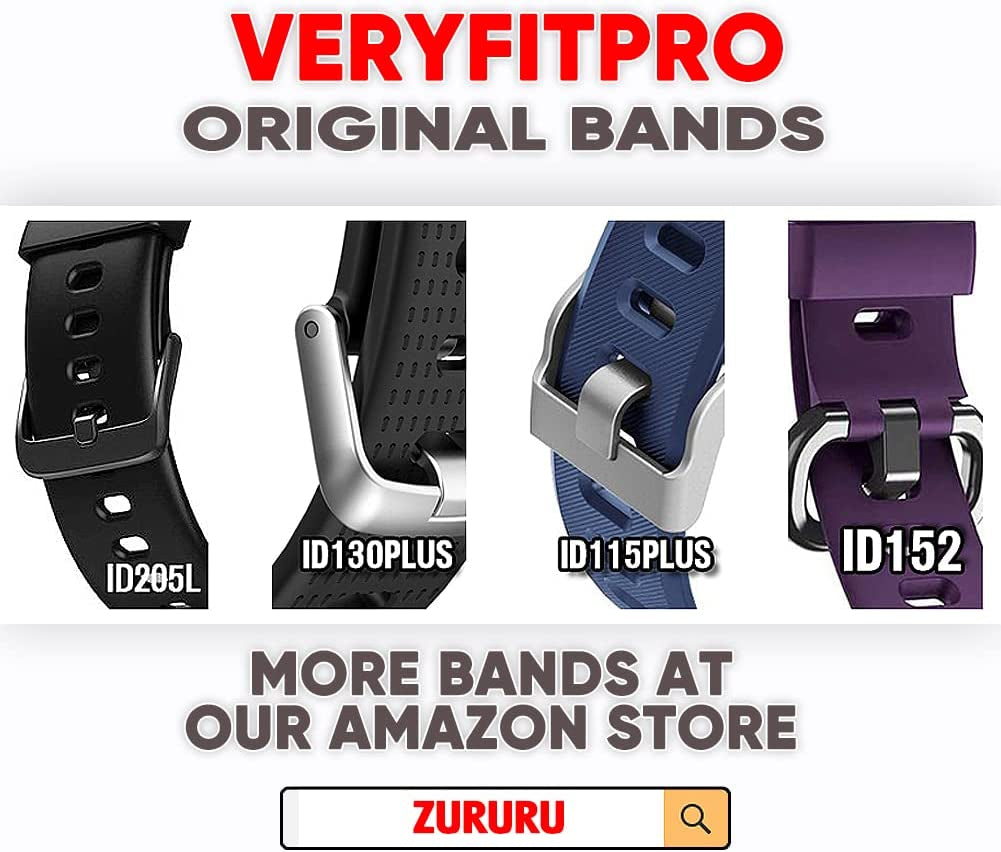 Id130Plus HR Bands Replacement for Veryfitpro Id130Plus Series Fitness Tracker
